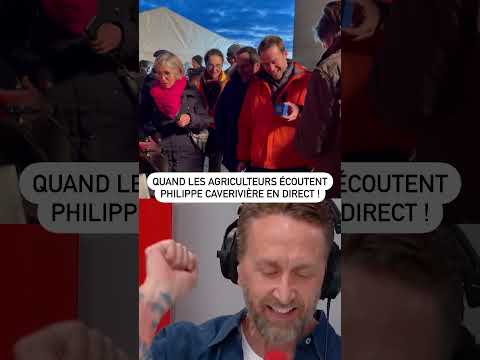 Les agriculteurs écoutent Philippe Caverivière en direct