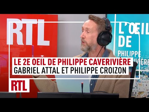 Le 2e Oeil de Philippe Caverivère : le point commun entre Gabriel Attal et Philippe Croison