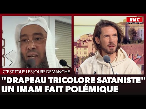 Arnaud Demanche : « Drapeau tricolore sataniste » – Un imam fait polémique
