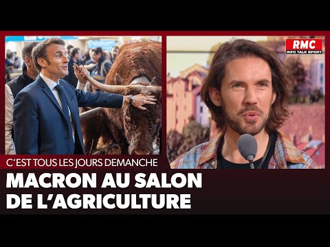 Arnaud Demanche : Macron au Salon de l’Agriculture