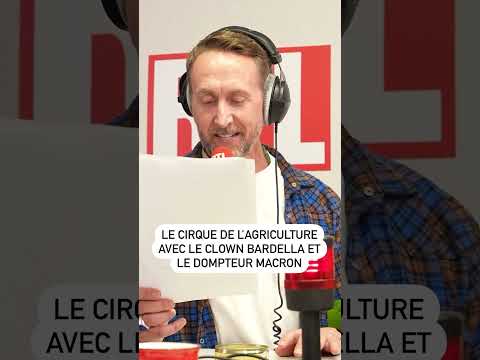 Le cirque de l’agriculture avec le clown Bardella et le dompteur Macron
