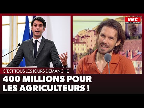 Arnaud Demanche : 400 millions pour les agriculteurs