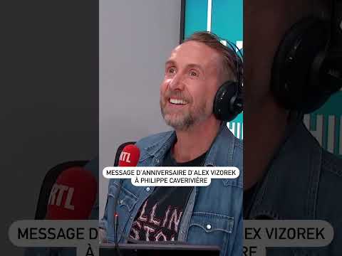 Le message d‘anniversaire d’Alex Vizorek à Philippe Caverivière