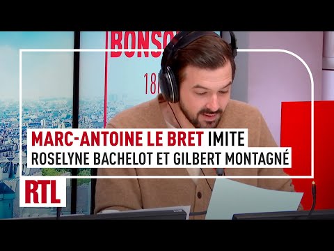 Marc-Antoine Le Bret imite Roselyne Bachelot et Gilbert Montagné