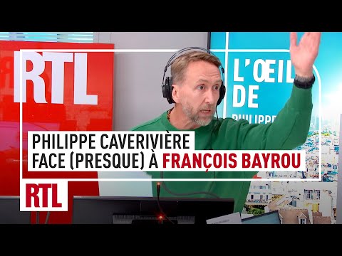 Philippe Caverivière face (presque) François Bayrou