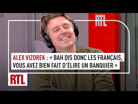 Alex Vizorek : « Bah dis donc les Français, vous avez bien fait d’élire un banquier »