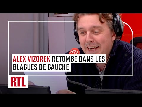 Alex Vizorek retombe dans les blagues de gauche