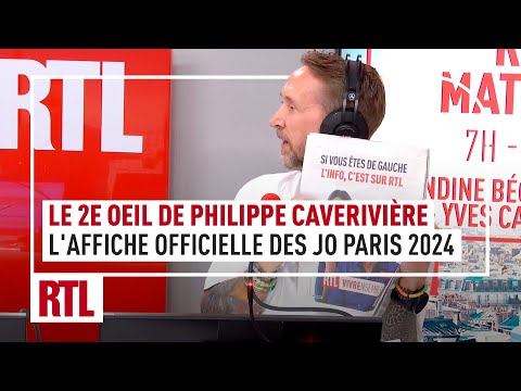Le 2e Oeil de Philippe Caverivière : l’affiche officielle des JO de Paris 2024