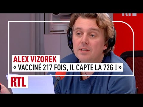La chronique d’Alex Vizorek : « 217 vaccins, le gars, il capte la 72G ! »