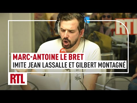 Marc-Antoine Le Bret imite Gilbert Montagné et Jean Lassalle au Salon de l’Agriculture