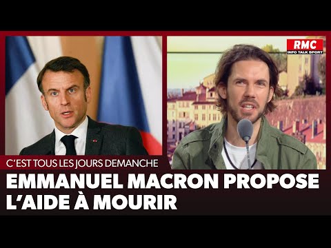 Arnaud Demanche : Emmanuel Macron propose l’aide à mourir