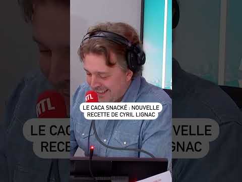 Le caca snacké : la nouvelle recette de Cyril Lignac