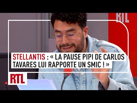 Stellantis : « La pause pipi de Carlos Tavares lui rapporte un Smic ! »