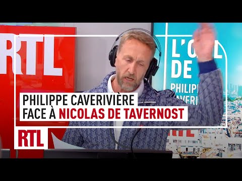 Philippe Caverivière face à Nicolas de Tavernost