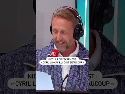 Nicolas de Tavernost : “Cyril Lignac lui doit beaucoup”