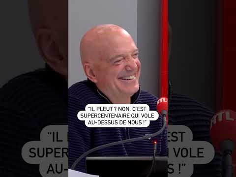 “Il pleut ? Non, c’est supercentenaire qui vole au-dessus de nous !”