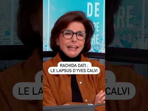 Rachida Dati : le lapsus d’Yves Calvi