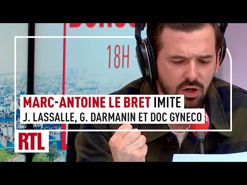 Marc-Antoine Le Bret imite Jean Lassalle, Gérald Darmanin et Doc Gynéco