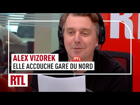 Alex Vizorek et les fous dans le métro à Paris