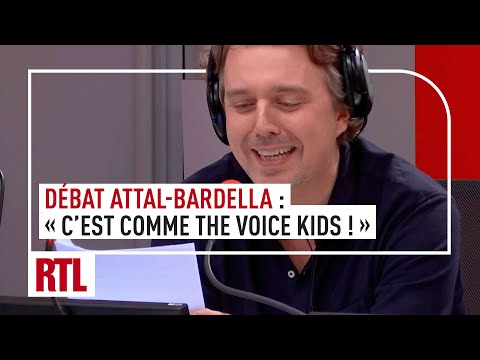« Un débat entre Attal et Bardella, c’est comme The Voice Kids ! »