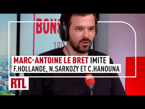 Marc-Antoine Le Bret imite François Hollande qui réagit à la vente de son scooter