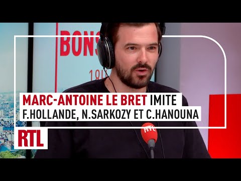 Marc-Antoine Le Bret imite François Hollande qui réagit à la vente de son scooter