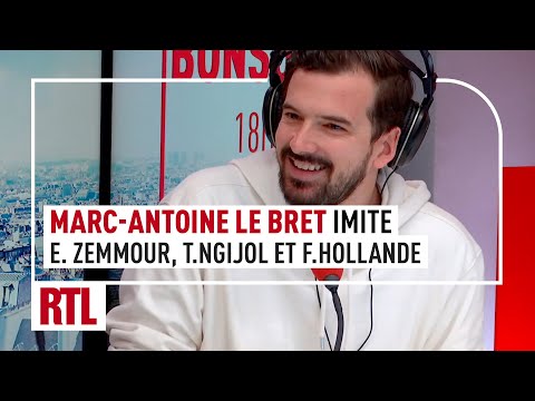 Marc-Antoine Le Bret imite Eric Zemmour, Thomas NGijol et François Hollande