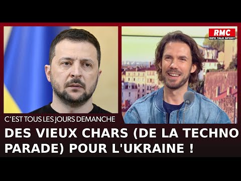 Arnaud Demanche : des vieux chars (de la techno-parade) pour l’Ukraine !