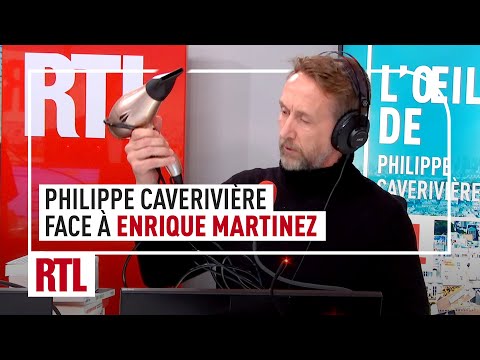 Philippe Caverivière face à Enrique Martinez