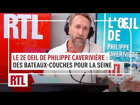 Le 2 œil de Philippe Caverivière : des bateaux-couches pour la Seine