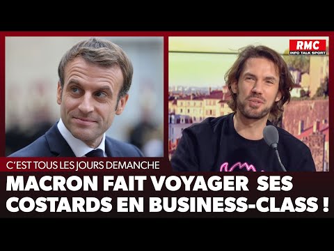 Arnaud Demanche : Macron fait voyager ses costards en business-class !