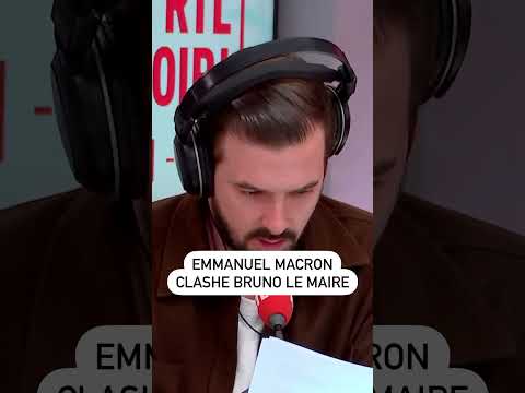 Marc-Antoine Le Bret imite Emmanuel Macron
