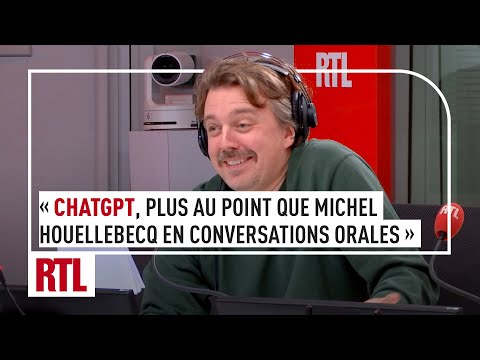 ChatGPT : « plus au point que Michel Houellebecq en conversation orale »