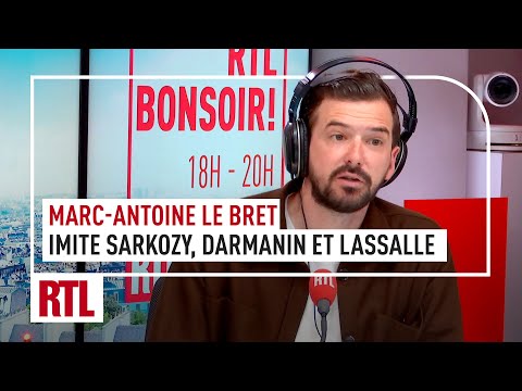 Nicolas Sarkozy, Jean Lassalle, Gérald Darmanin … Les imitations de Marc-Antoine Le Bret