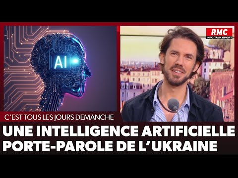 Arnaud Demanche : Une intelligence artificielle porte-parole de l’Ukraine !