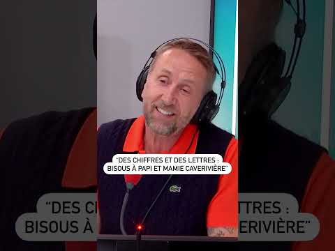 “Des chiffres et des lettres : Bisous à papi et mamie Caverivière”