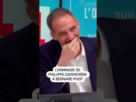 L’hommage de Philippe Caverivière à Bernard Pivot