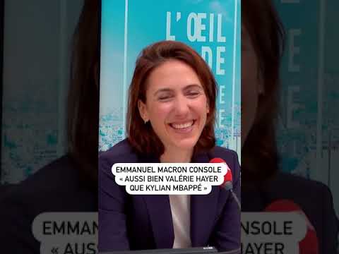 Emmanuel Macron console “aussi bien Valérie Hayer que Kylian Mbappé”