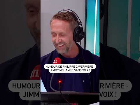 Humour de Philippe Caverivière : Jimmy Mohamed sans voix !