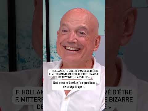 « Quand t’as rêvé d’être François Mitterrand, ça doit te faire tout bizarre de devenir Jean Lassalle »