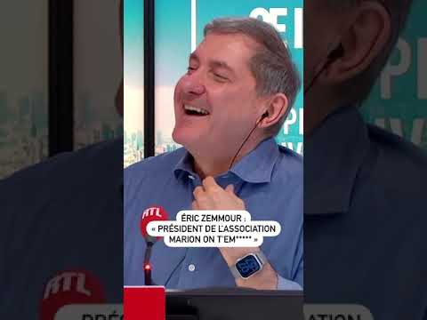 Éric Zemmour : “président de l’association Marion on t’em*****”