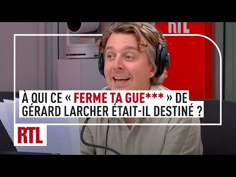 A qui ce « ferme ta gue*** » de Gérard Larcher était-il destiné ?