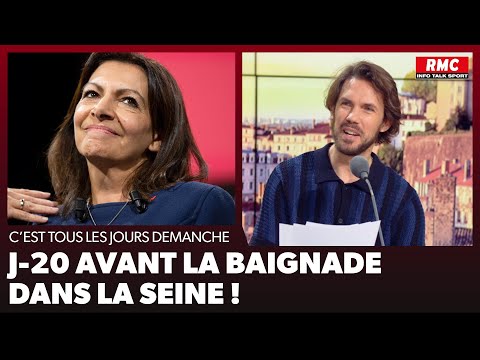 Arnaud Demanche : J-20 avant la baignade dans la Seine !