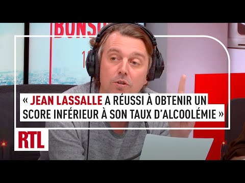 « Jean Lassalle a réussi l’exploit d’obtenir un score inférieur à son taux d’alcoolémie »
