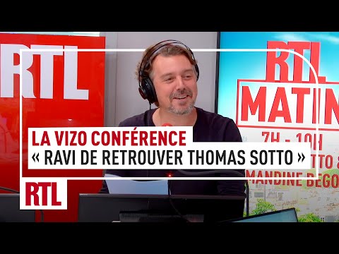 La Vizo Conférence : » Ravi de retrouver Thomas Sotto «