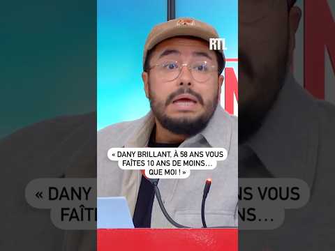 « Dany Brillant, à 58 ans vous faîtes 10 ans de moins… que moi ! » 🤣