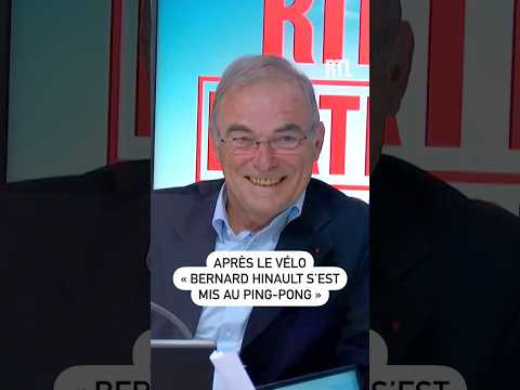 Après le vélo, le quintuple vainqueur du Tour de France « Bernard Hinault s’est mis au Ping Pong » 🤣