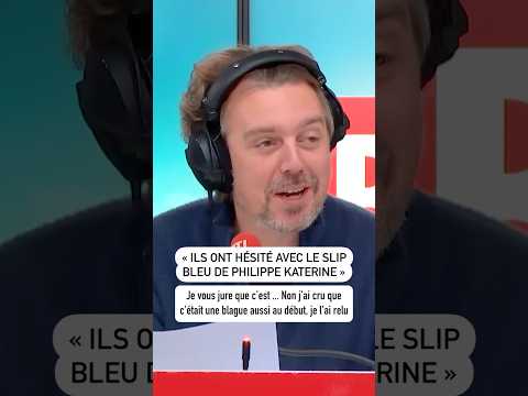 « Ils ont hésité avec le slip bleu de Philippe Katerine »