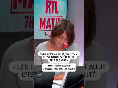 « Les lapsus en direct au JT c’est une spécialité en belgique » 🤣