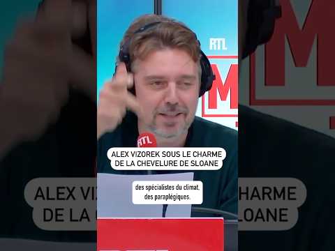 Alex Vizorek, sous le charme de la chevelure de Sloane 👩❤️💋👨